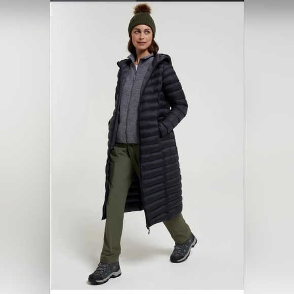 NWT Womens Extra Long Insulated Jacket - Picture 2 of 6